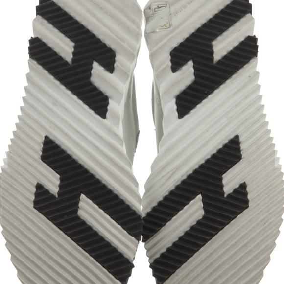 Hermes White and Gray Women's Sneakers - Picture 2 of 2